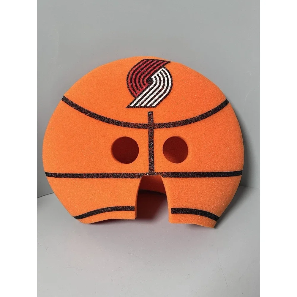 NBA Portland Trail Blazers X DAIRY QUEEN DQ Foam Basketball Head Hat Mask W/BOX